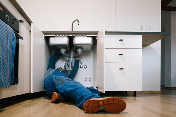 Professional Drain Cleaning technician working in Walla Walla, WA